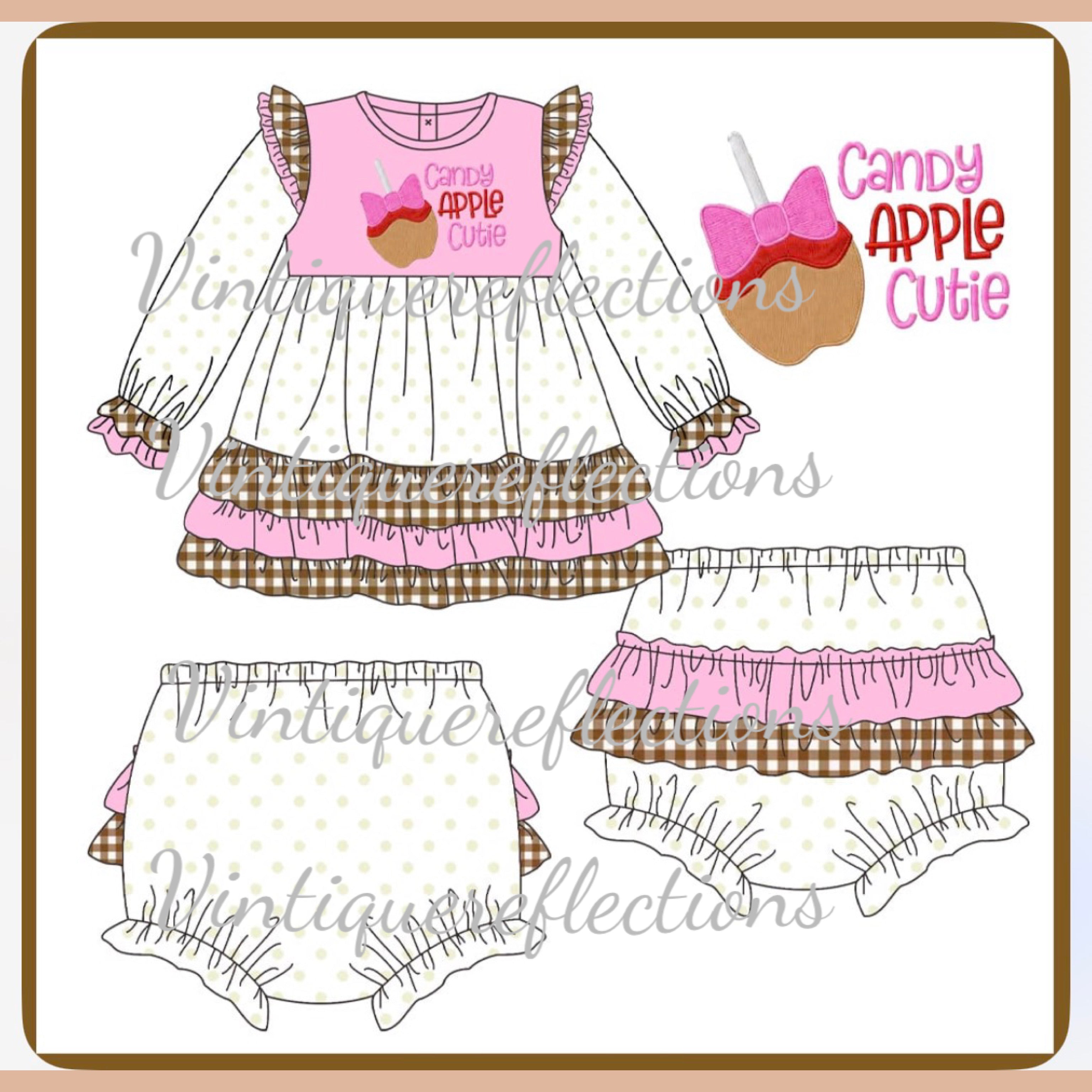 Candy Apple Cutie Bloomer Set